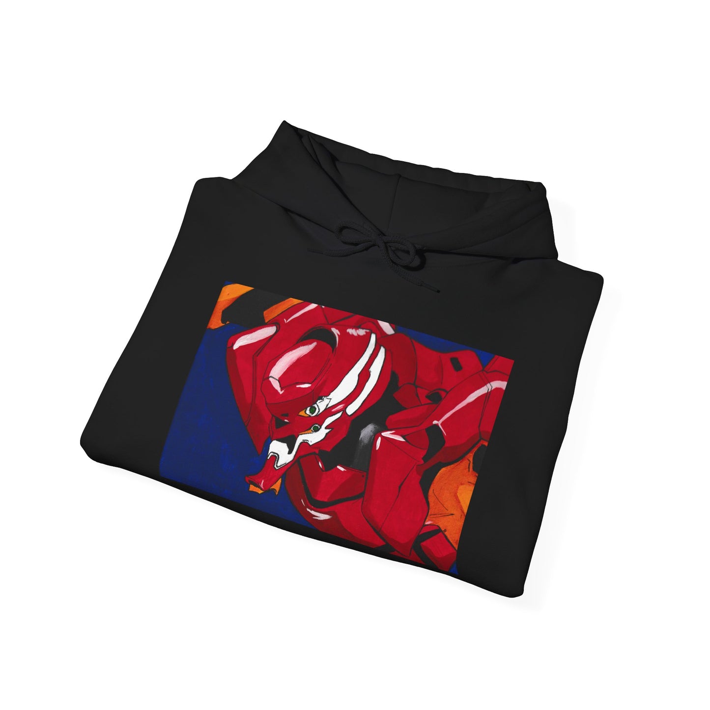 evangelion unit 2 art hoodie