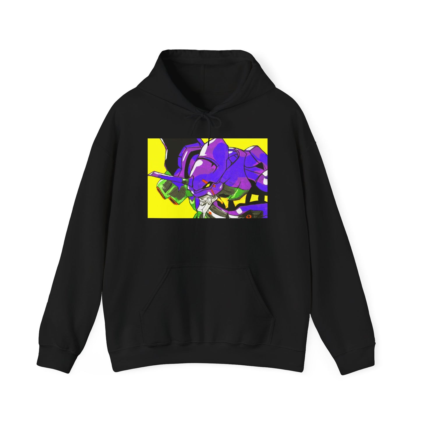 evangelion unit 1 art hoodie