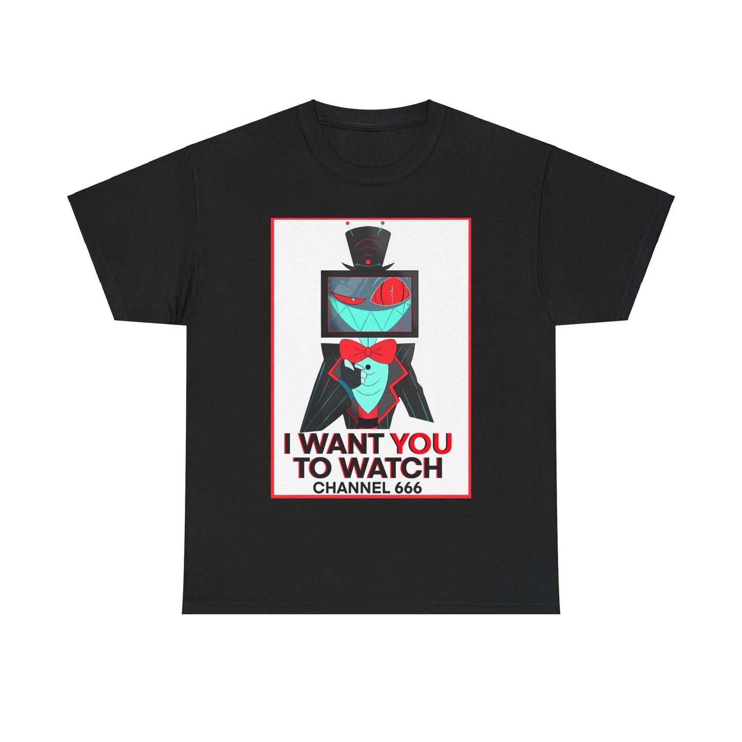 Hazbin Hotel Tv Demon Vox I want you shirt