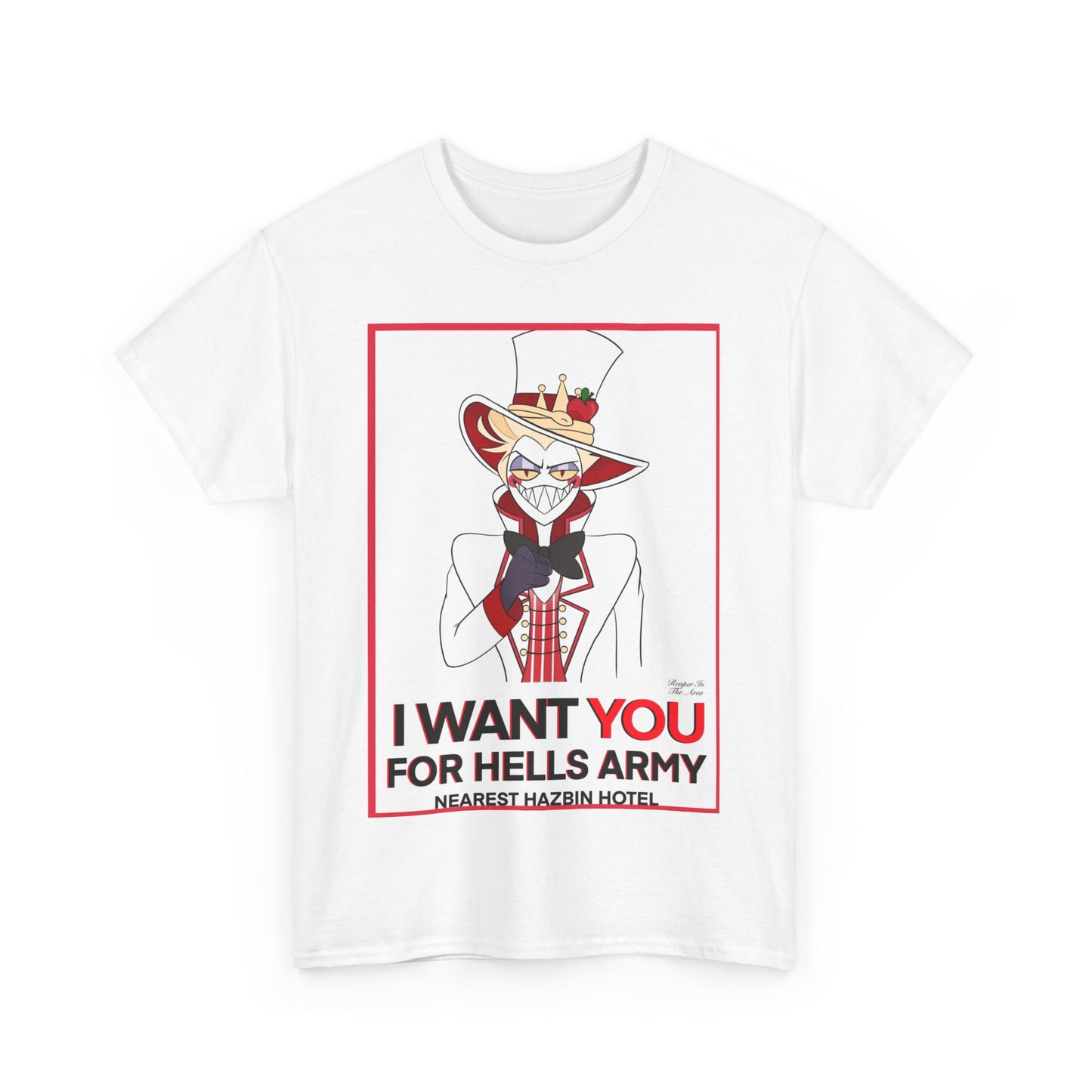 Hazbin Hotel Lucifer I want you shirt