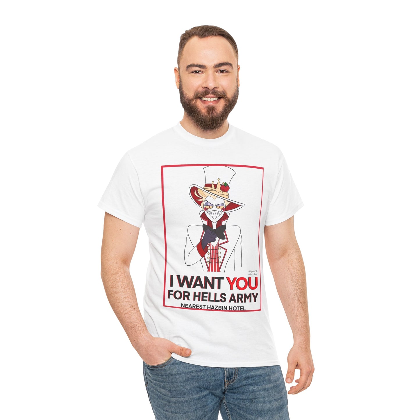 Hazbin Hotel Lucifer I want you shirt
