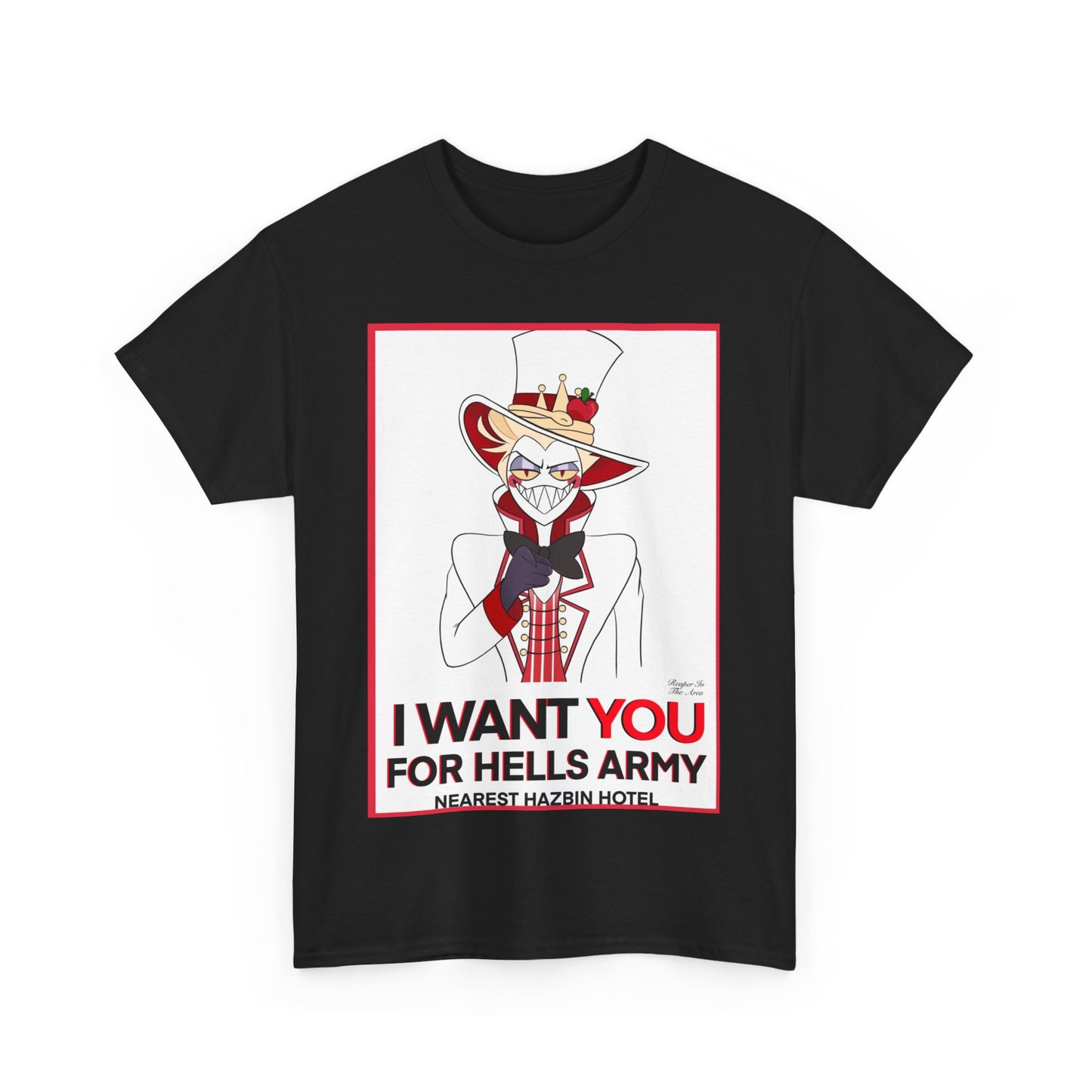 Hazbin Hotel Lucifer I want you shirt