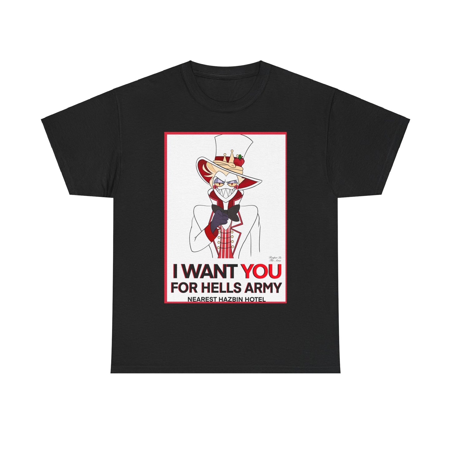 Hazbin Hotel Lucifer I want you shirt
