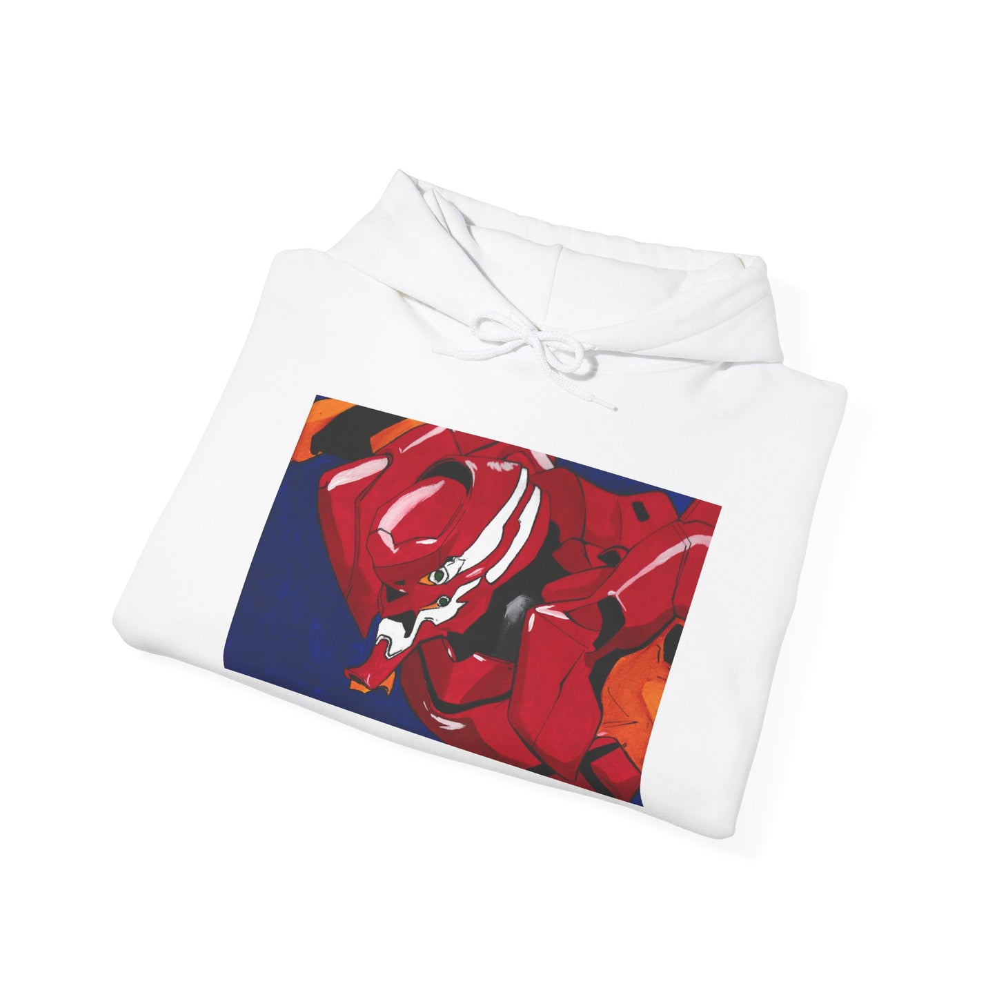 evangelion unit 2 art hoodie