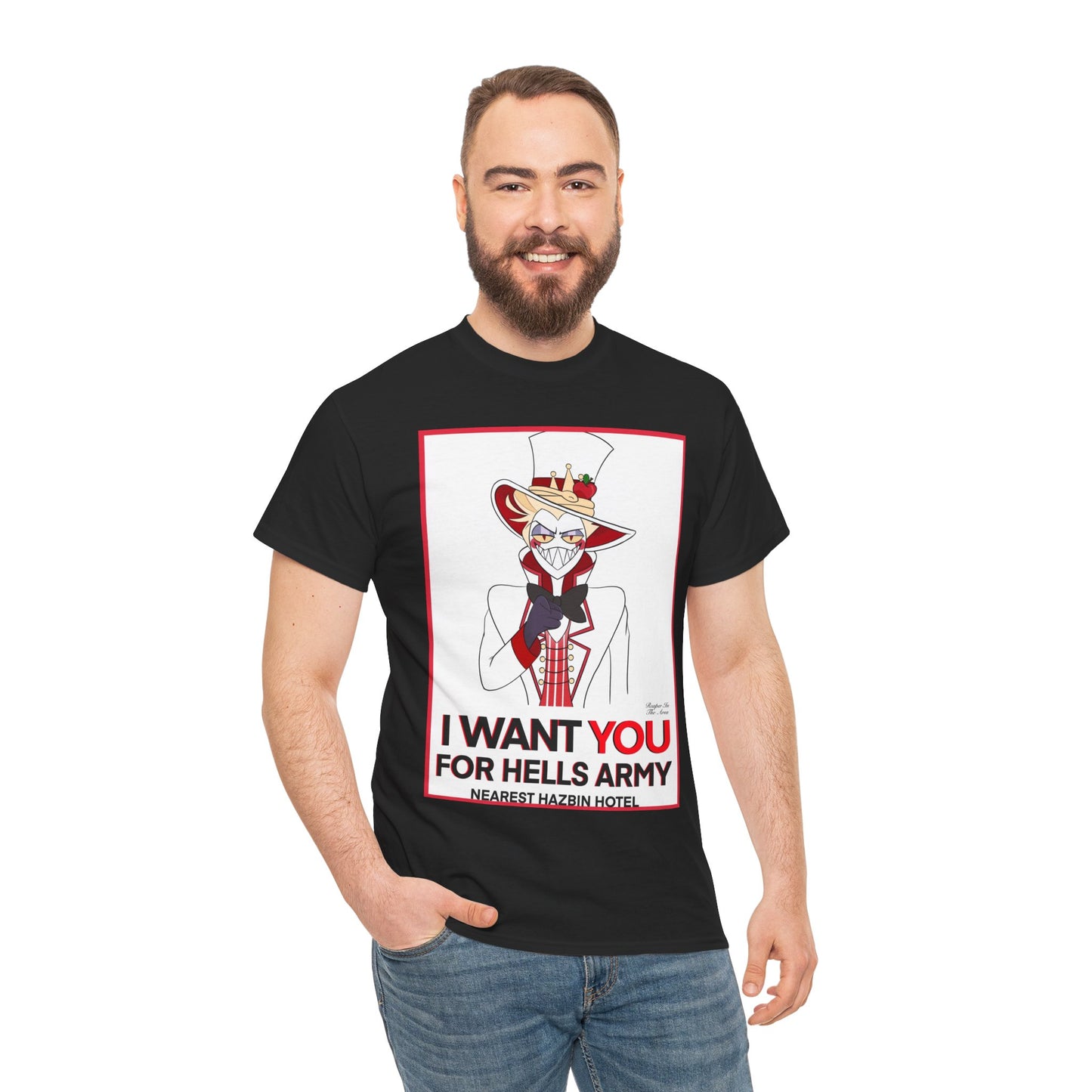 Hazbin Hotel Lucifer I want you shirt