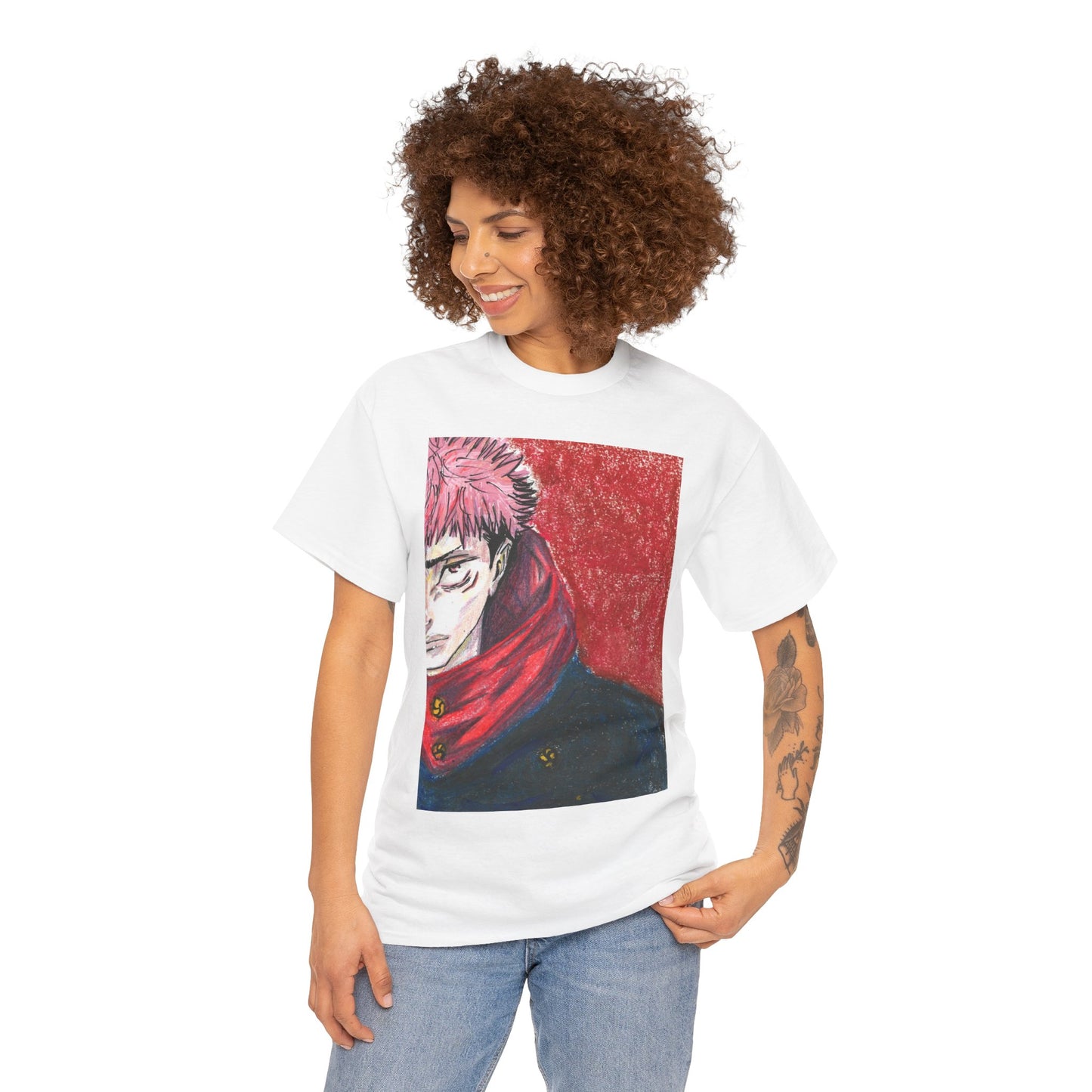 JJK Jujutsu Kaisen Yuji Itadori shirt