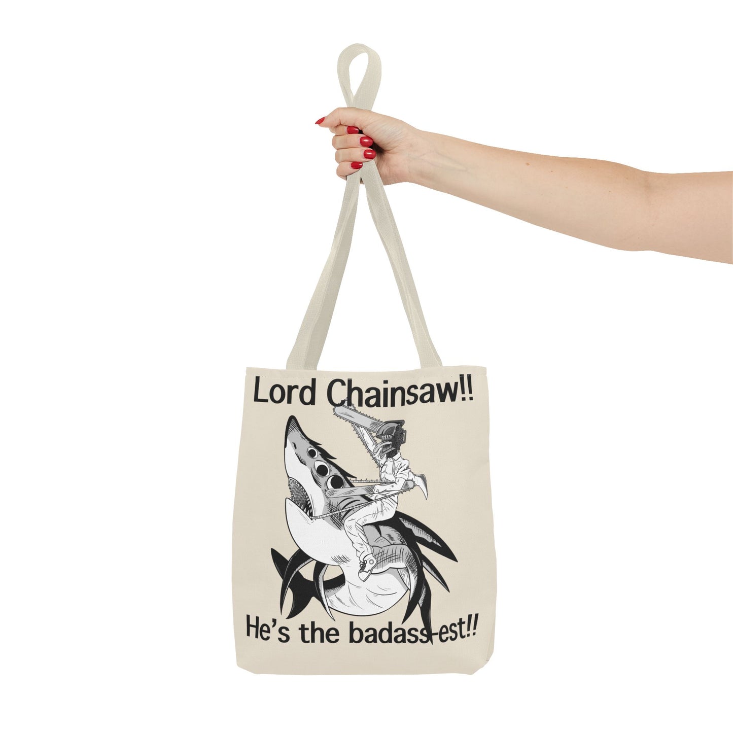 Chainsaw man Reze denji and beam tote bag