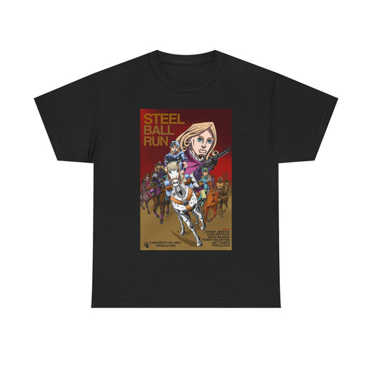 jojo steel  ball run shirt