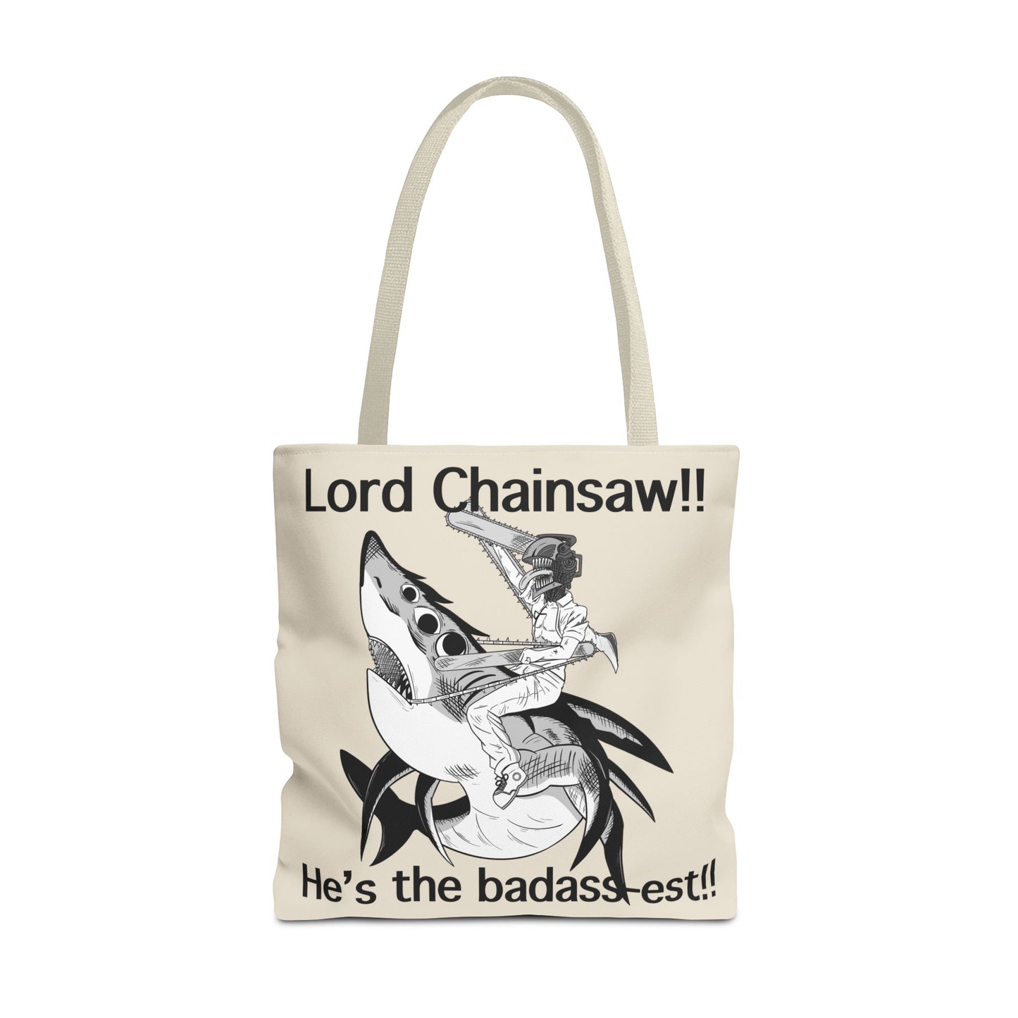 Chainsaw man Reze denji and beam tote bag