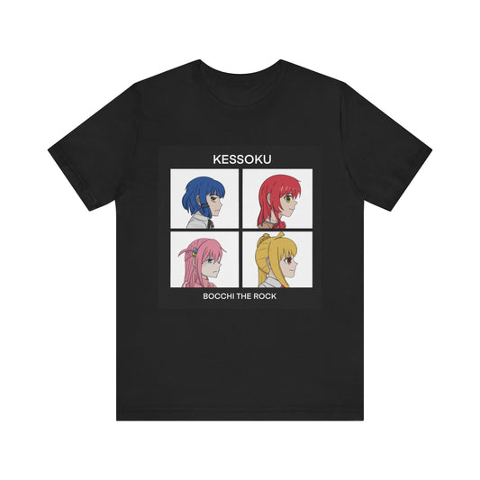 bocchi the rock gorillaz parody shirt