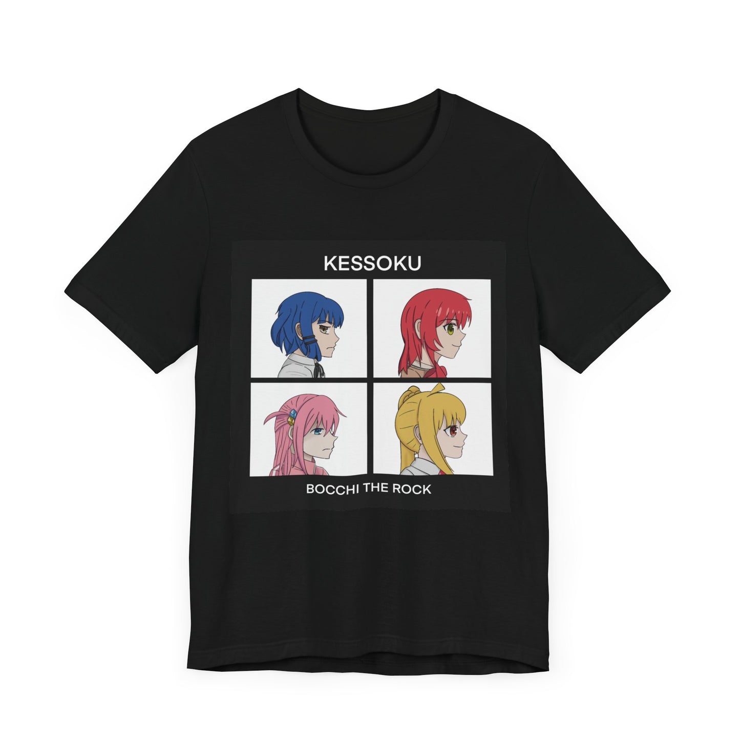 bocchi the rock gorillaz parody shirt