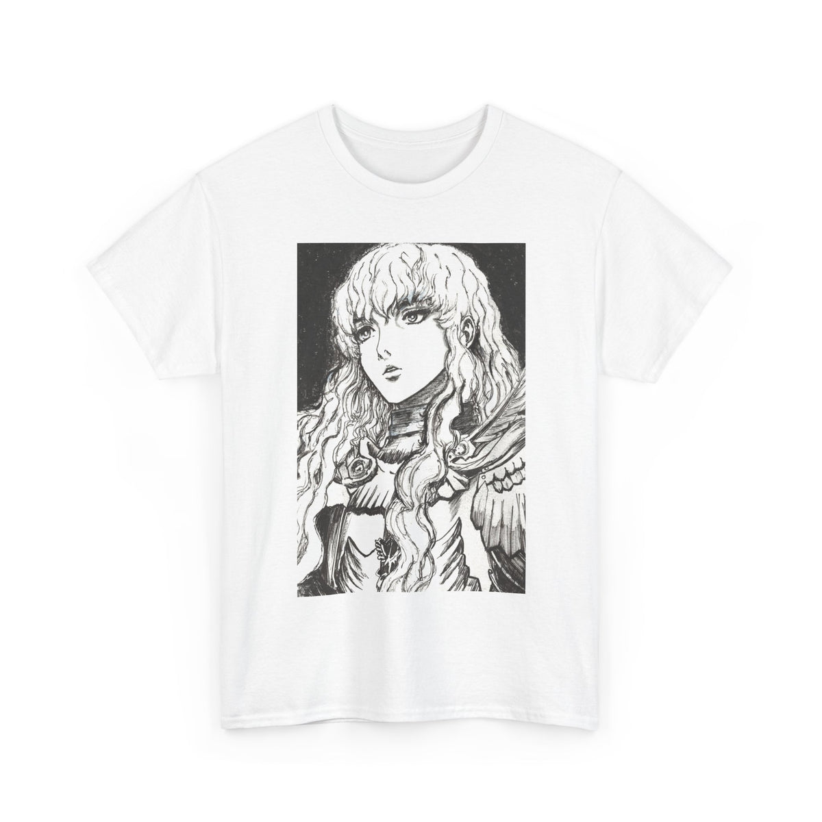 Griffith berserk shirt black and white