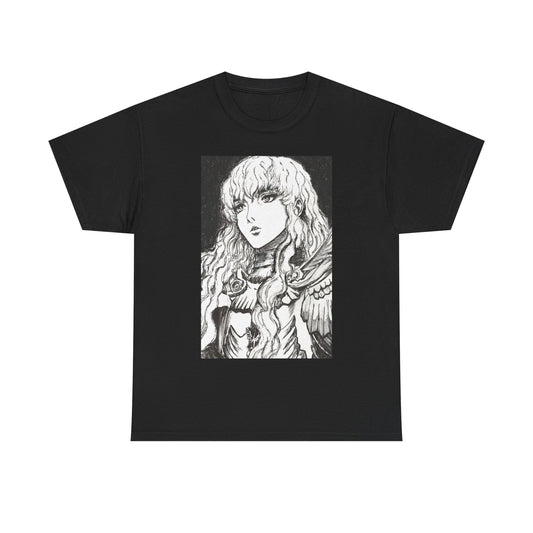 Griffith berserk shirt black and white