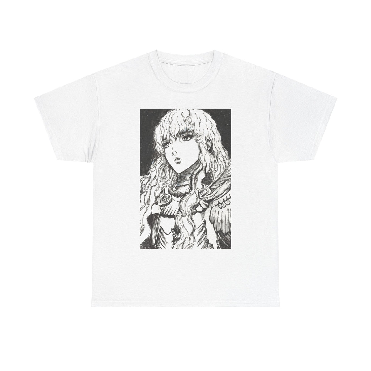 Griffith berserk shirt black and white