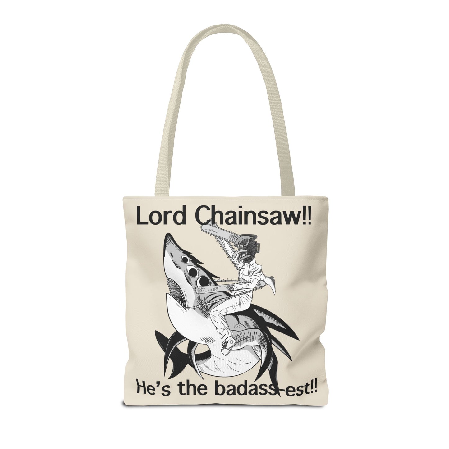 Chainsaw man Reze denji and beam tote bag