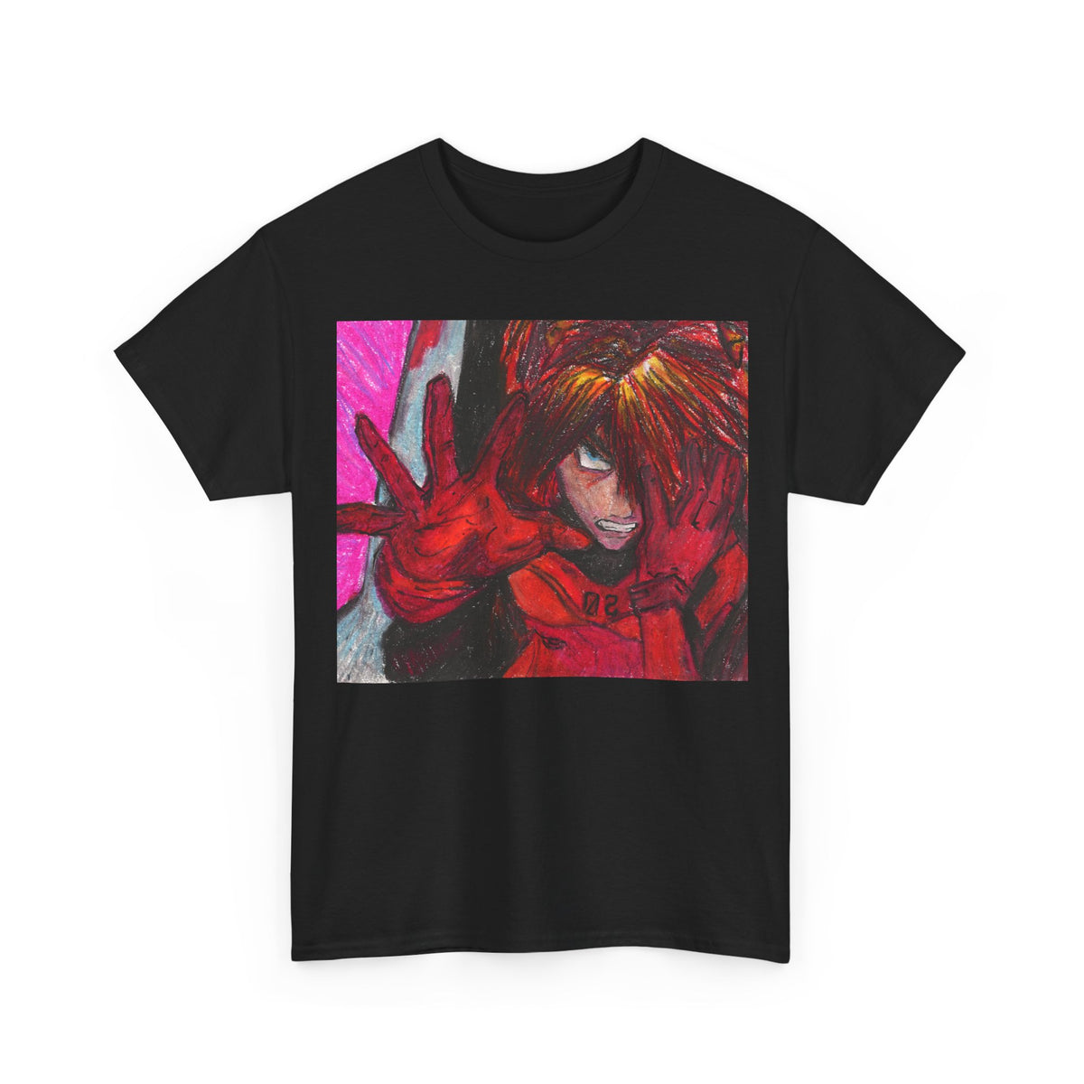 evangelion asuka shirt death