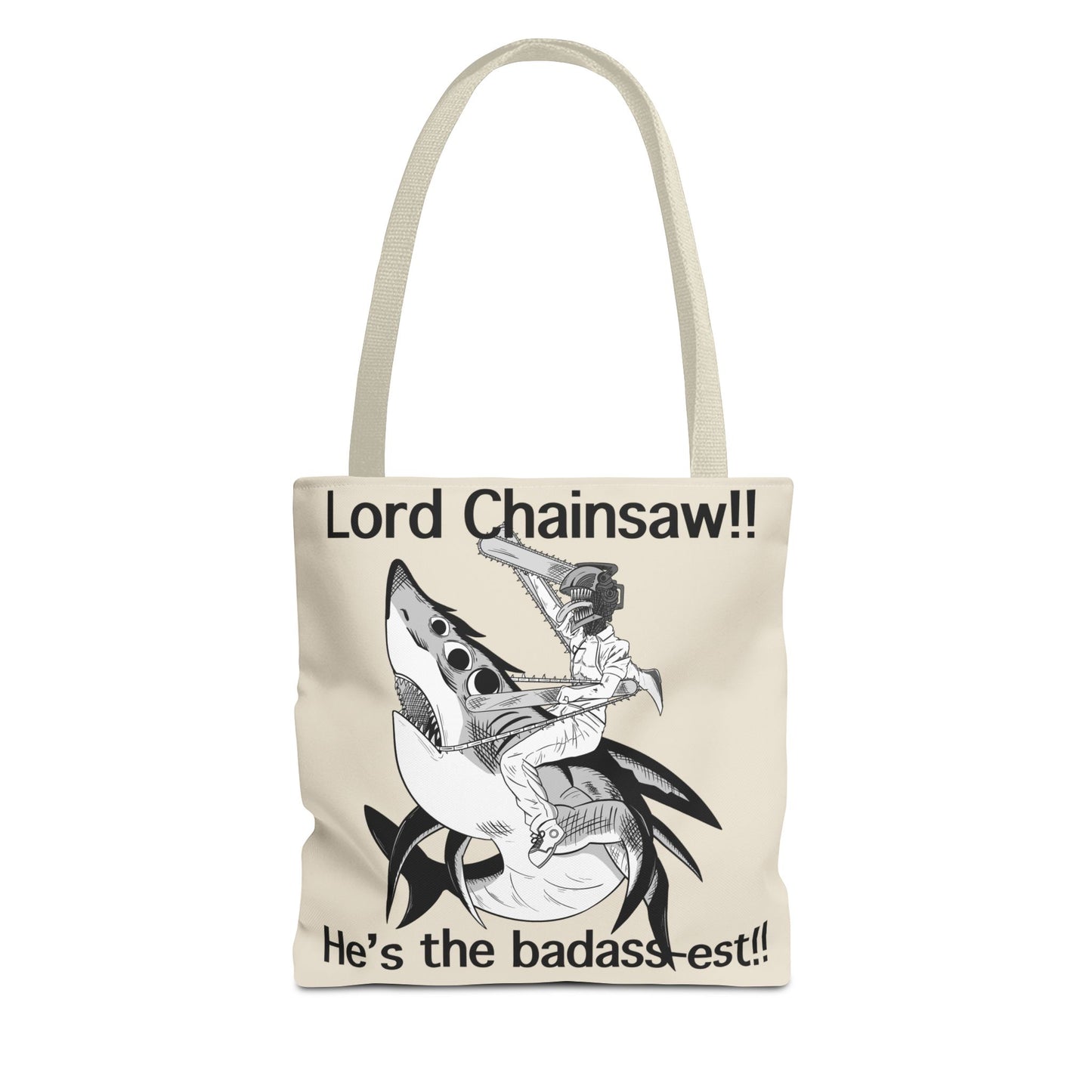 Chainsaw man Reze denji and beam tote bag
