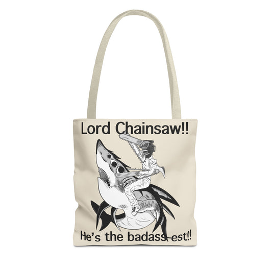 Chainsaw man Reze denji and beam tote bag
