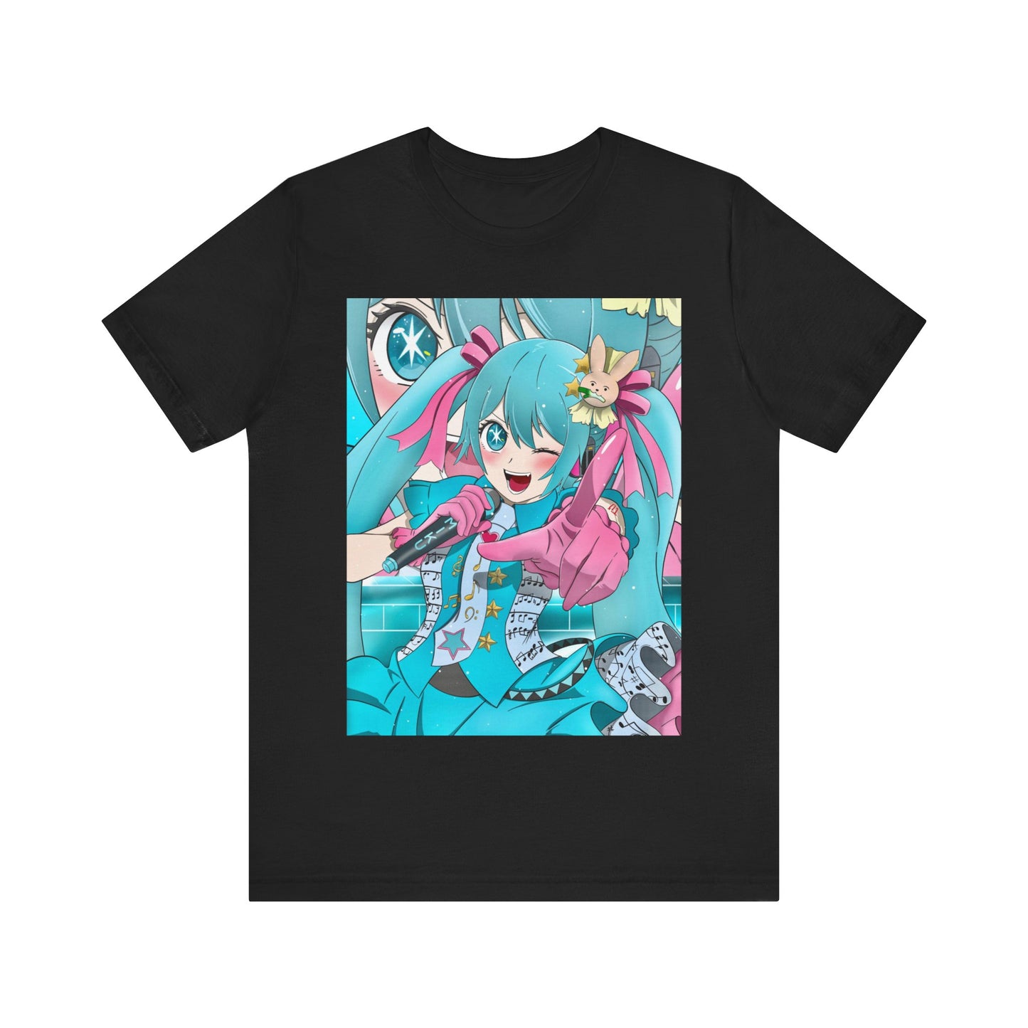 Anime Miku x Oshi Ai shirt idol