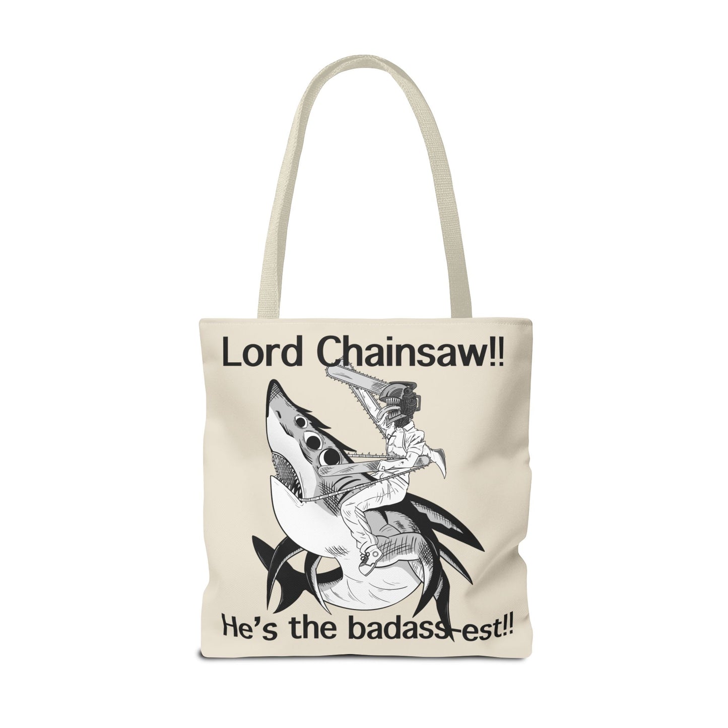 Chainsaw man Reze denji and beam tote bag