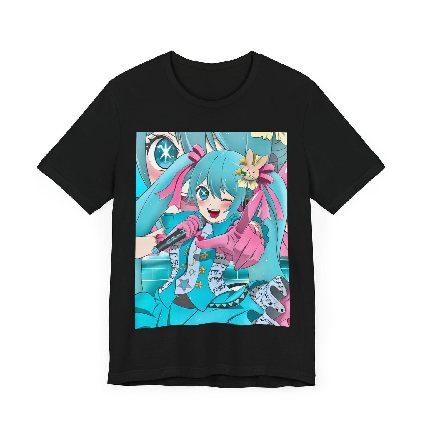 Anime Miku x Oshi Ai shirt idol